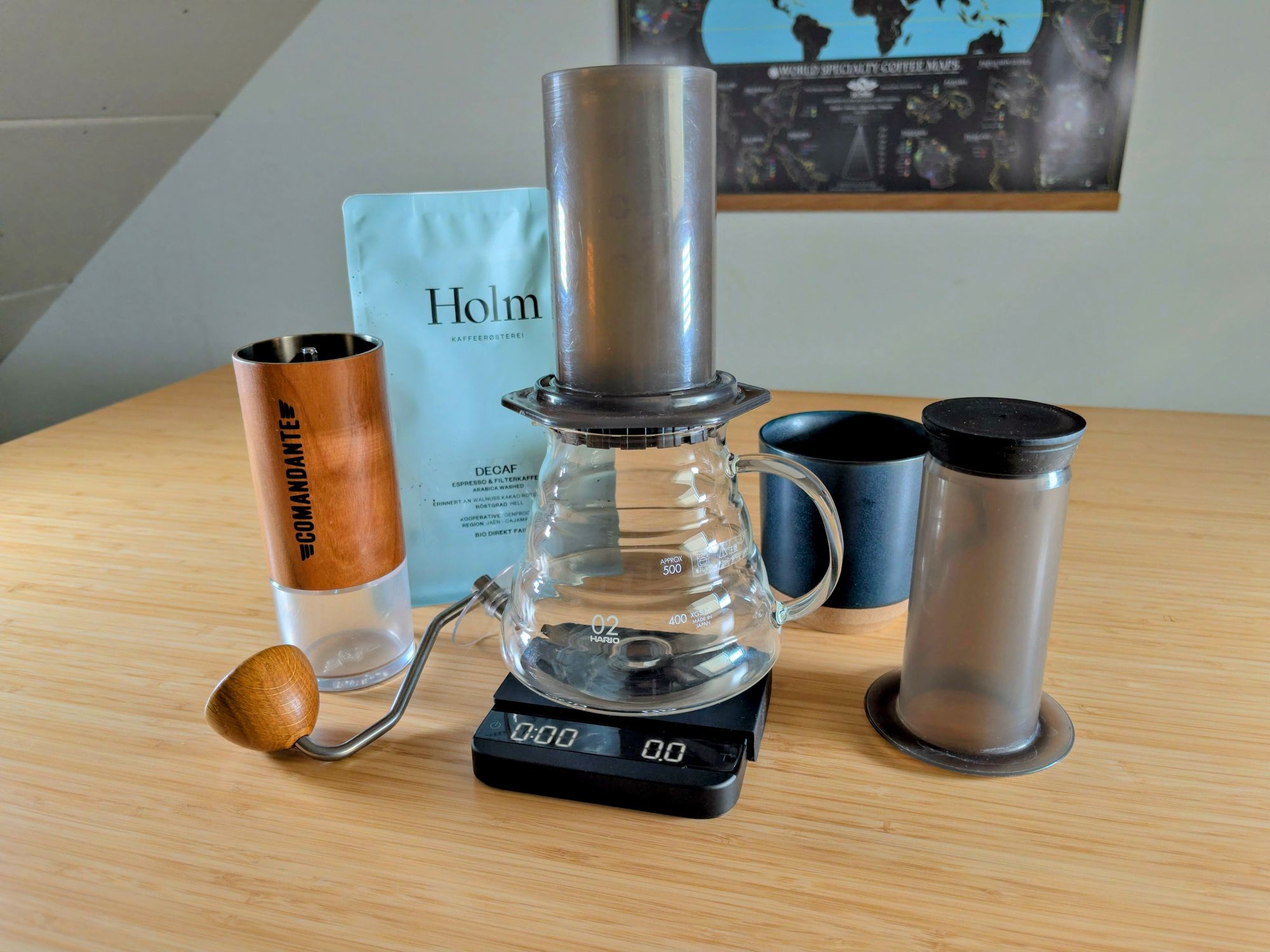 Aeropress Setup