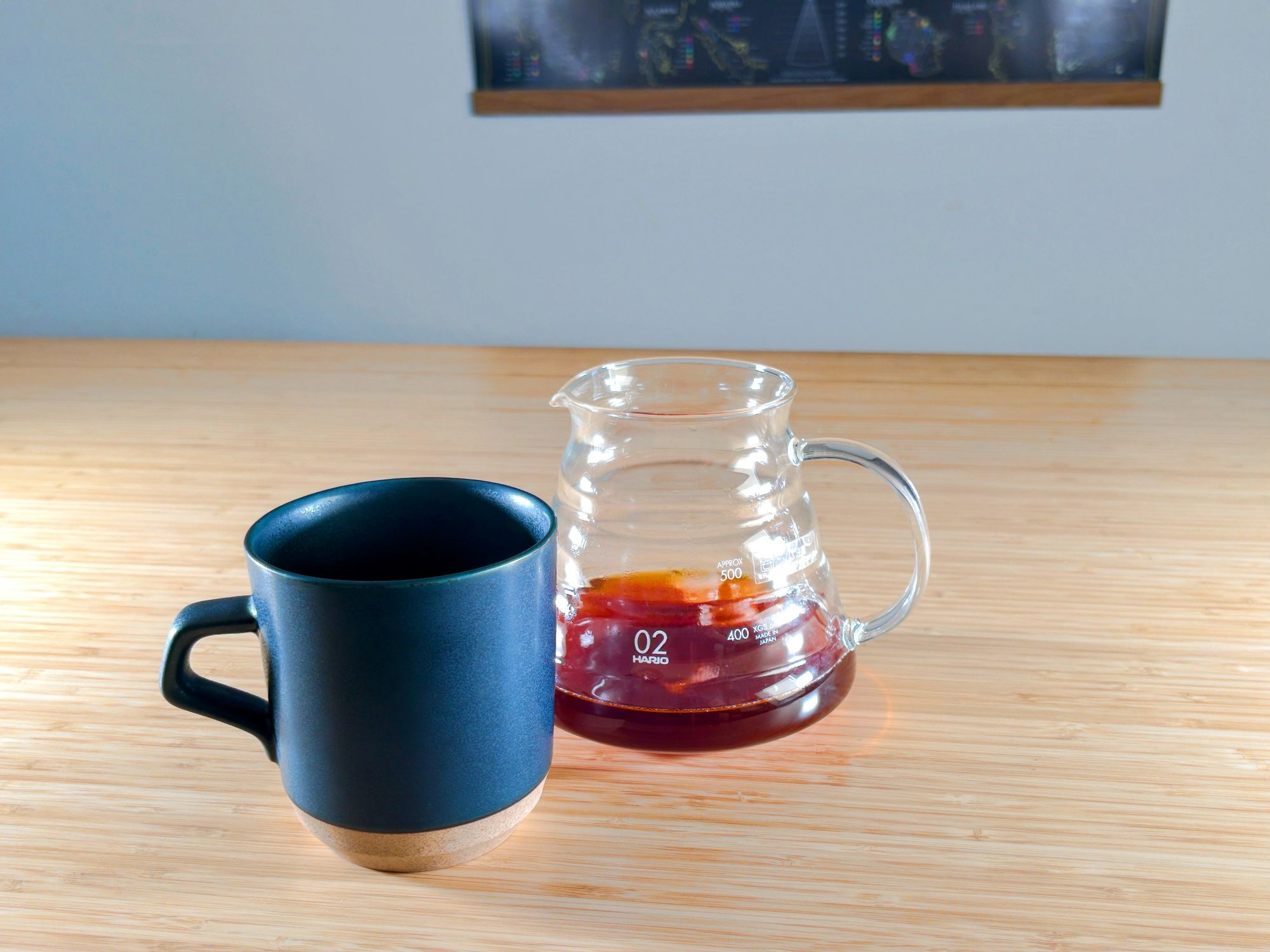 Iced Brew mit Tasse